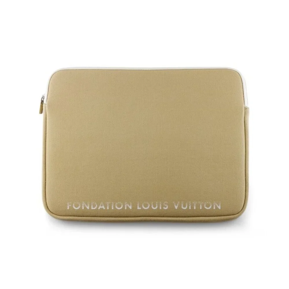 Louis Vuitton Foundation Beige Tablet Sleeve